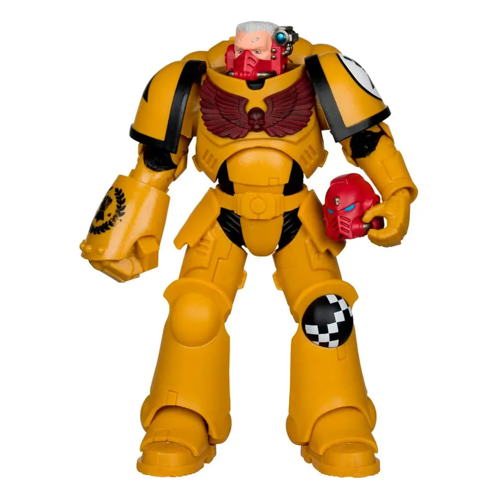 Goud Warhammer 40.000 Imperial Fists Intercessor Sergeant Figuurlabel 18 Cm van McFarlane Toys – cover