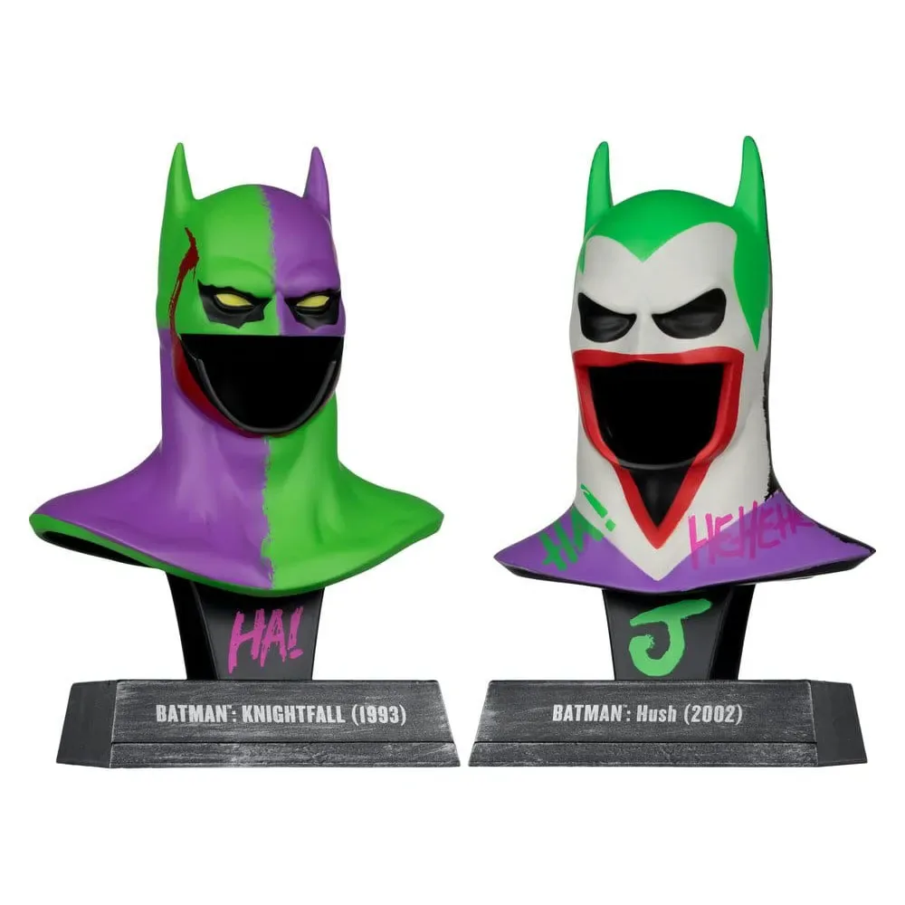 Masques Batman Hush & Knightfall Sculptuurreplica van McFarlane Toys – cover