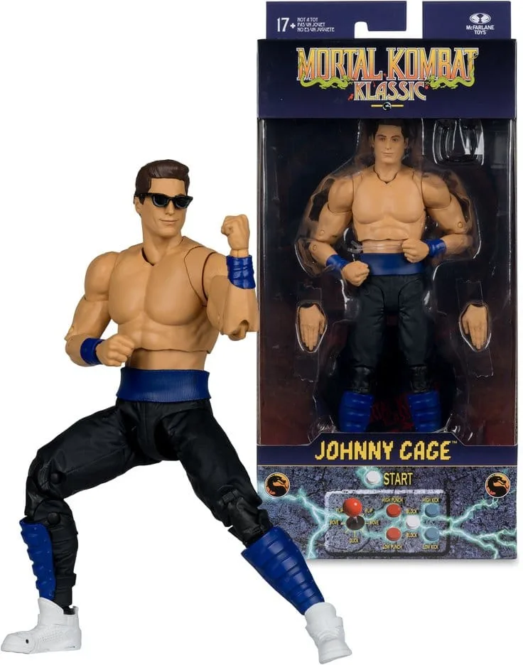 Mortal Kombat Klassic Action Figure - Johnny Cage by McFarlane Toys – cover