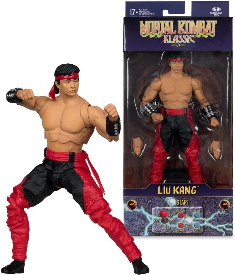 Mortal Kombat Klassic Action Figure - Liu Kang by McFarlane Toys – cover