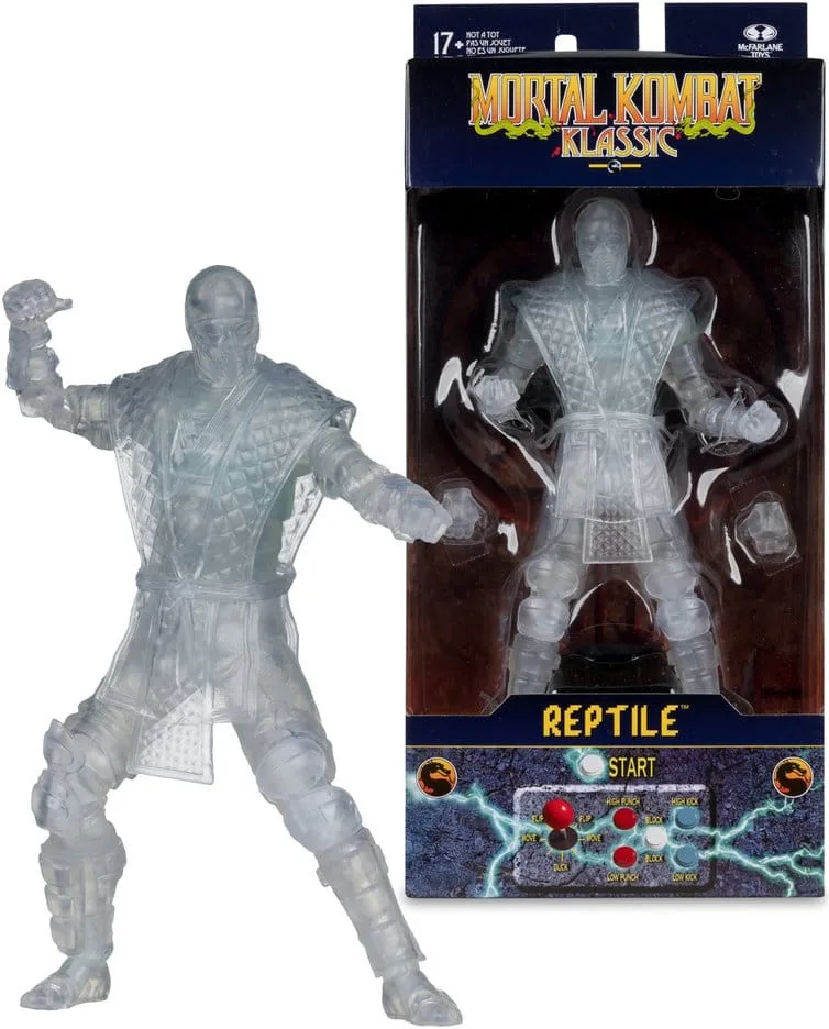 Mortal Kombat Klassic Action Figure - Reptile (Invisible) by McFarlane Toys – cover