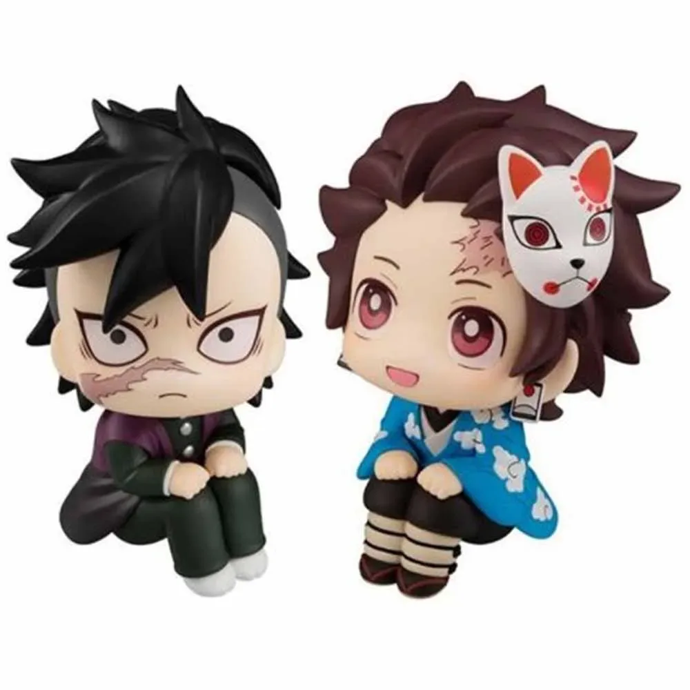 Demon Slayer Tanjiro Kamado En Genya Figuur 11 Cm van MegaHouse – cover