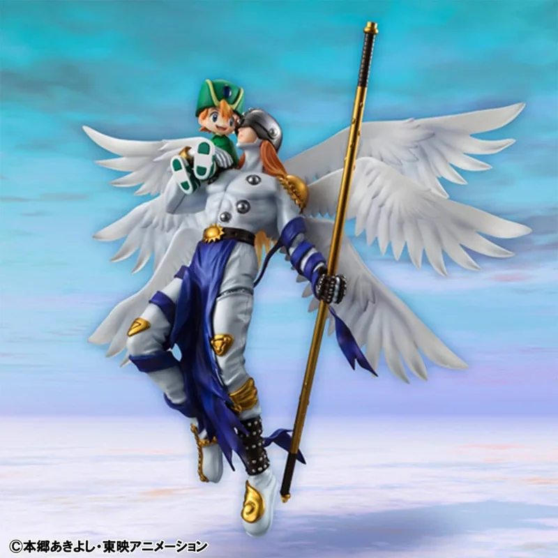 Digimon Adventure - G.E.M. Series Figure - Angemon & Takeru Takaishi van MegaHouse – cover