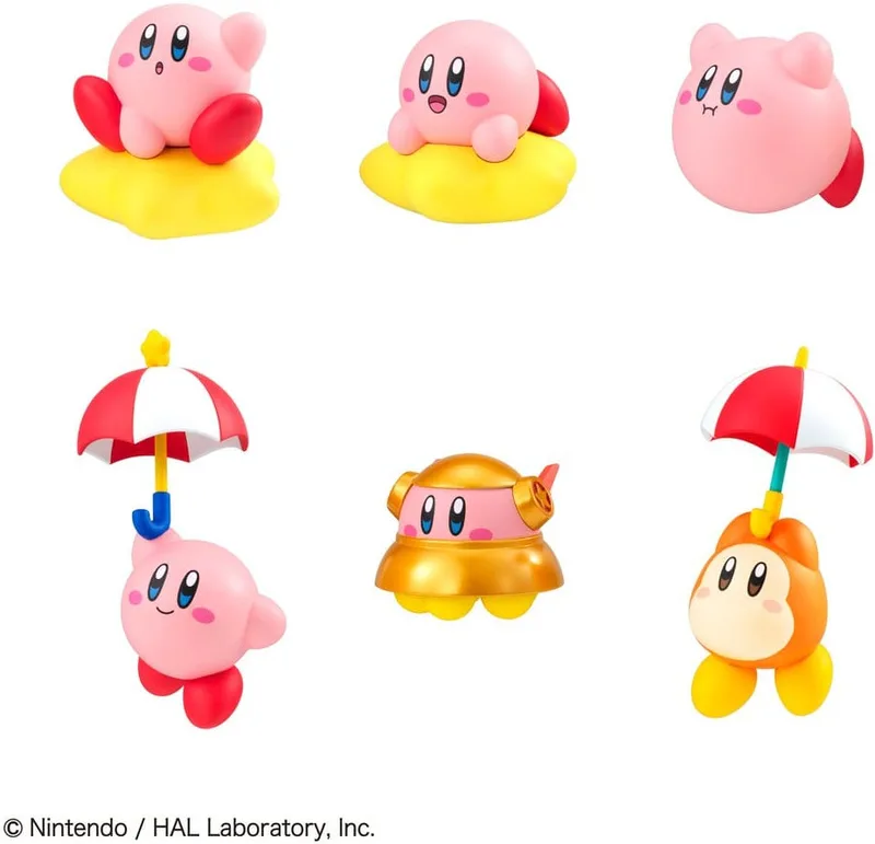 Kirby Mini Figures - Tobimasu Collection Blind Box (Complete Set 6 Figuren) van MegaHouse – cover