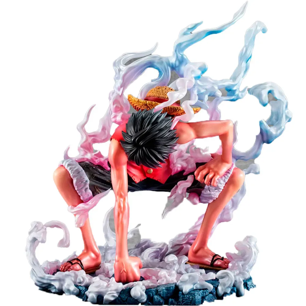 Limited Edition One Piece Monkey D Luffy Gear 2 P.o.p Figuur 19 Cm fra MegaHouse – cover