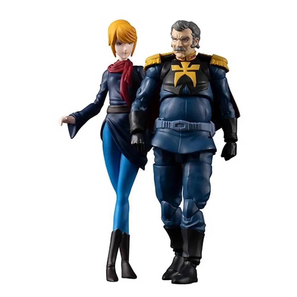 Mobile Suit Gundam Principauté De Zeon Armée 07 Ramba Ral Et Crowley Hamon Figurine 10 Cm de MegaHouse – jaquette
