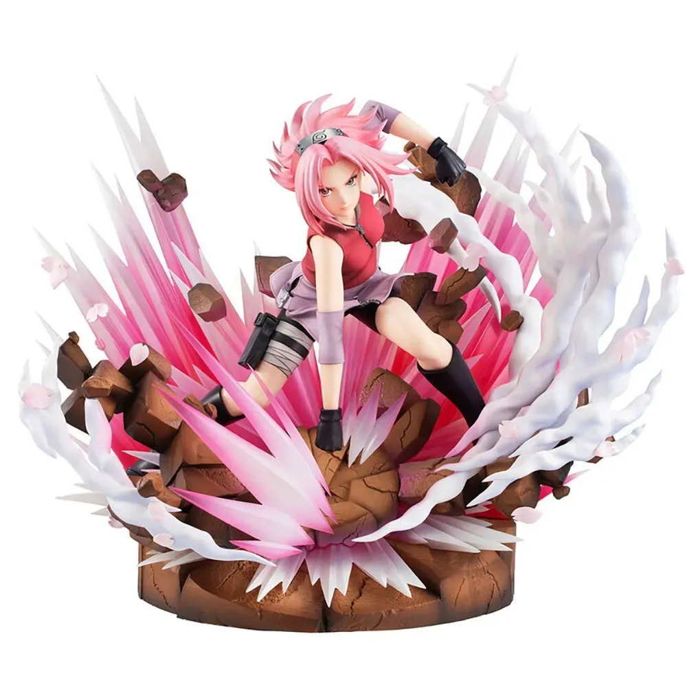 Figurine Haruno Sakura 3 Galds Dx Naruto 38 Cm de MegaHouse – jaquette