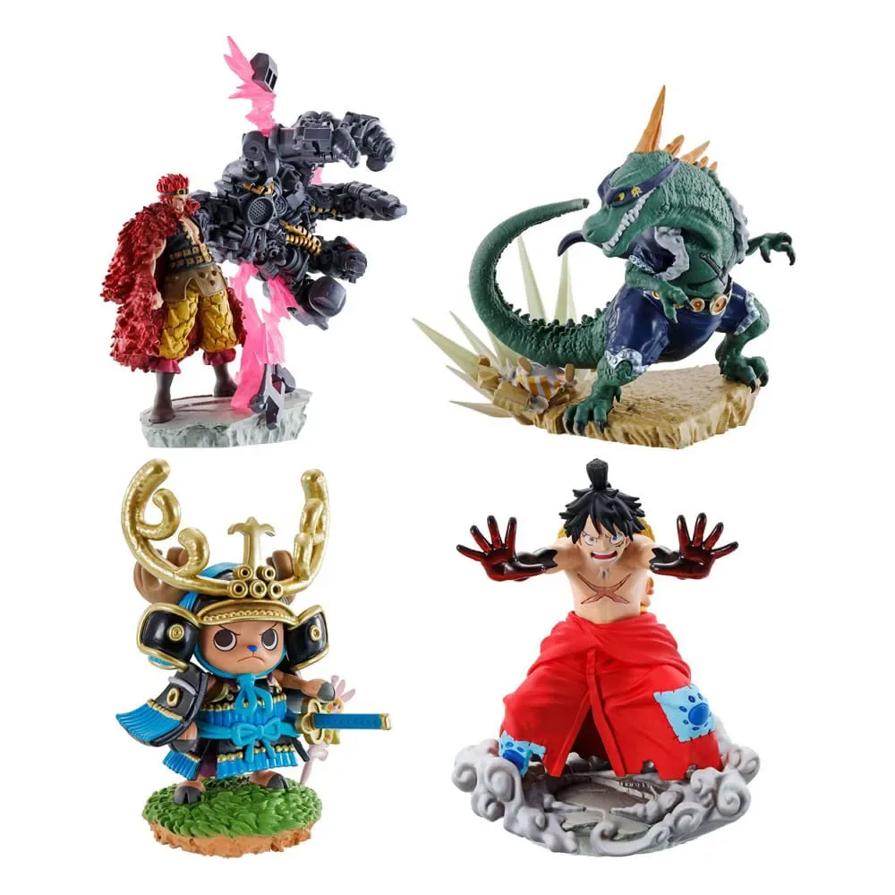 One Piece Petitrama Mini Logbox Re Birth Wanokuni Vol2 Set 9 Cm Figuur van MegaHouse – cover