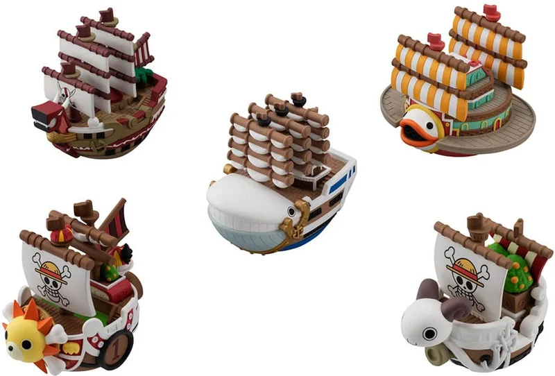 One Piece Yura Colle Series Grand Line - Complete Blind Box (6 Figures) de MegaHouse – jaquette