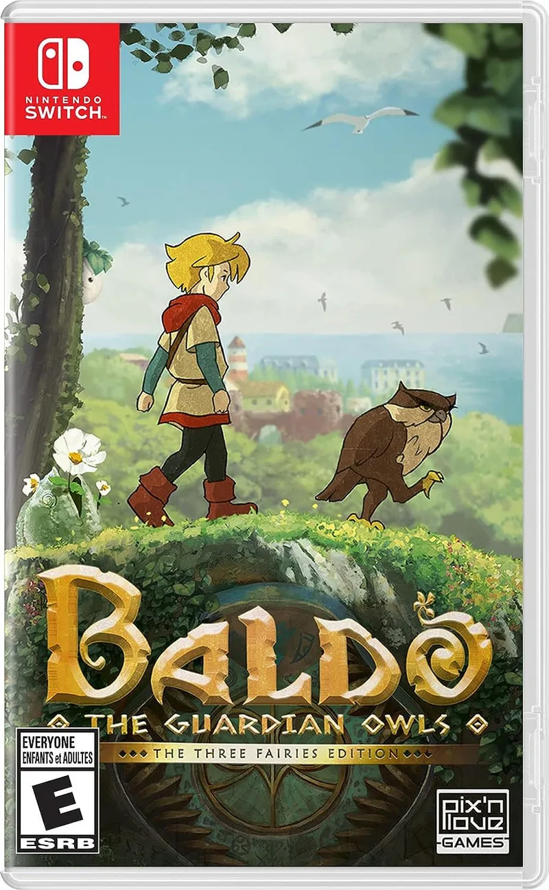 Baldo: The Guardian Owls - The Tree Fairies Edition van Merge Games, Nintendo Switch – cover