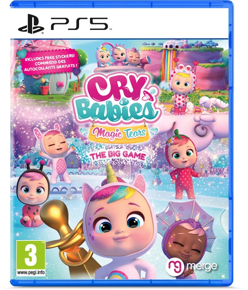 Cry Babies Magic Tears: The Big Game by Merge Games, PS5 – cover