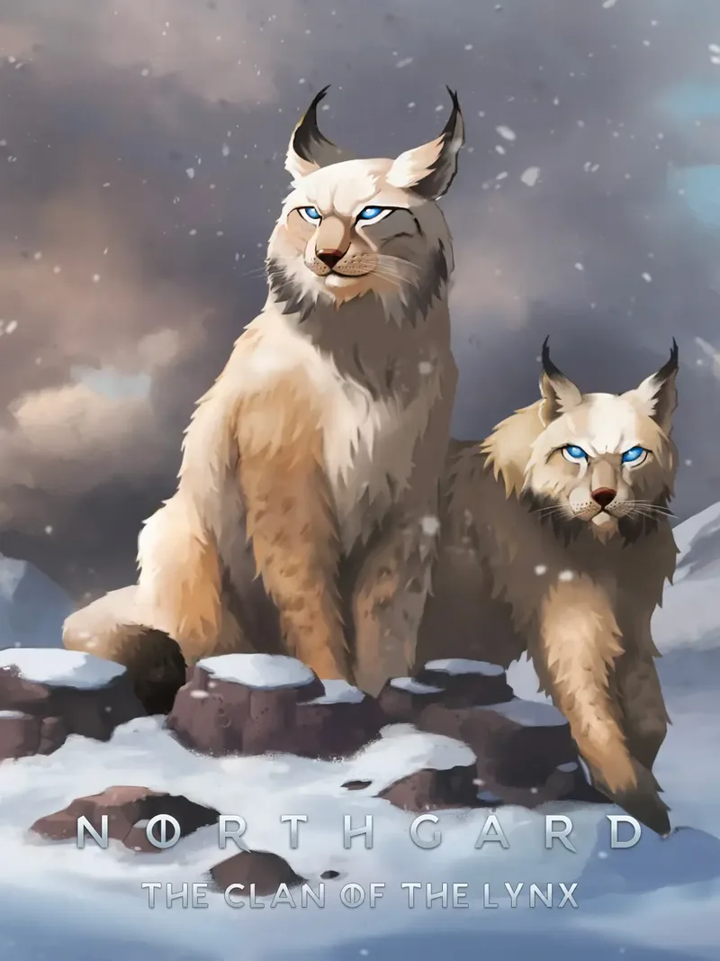 Northgard – Brundr and Kaelinn, Clan of the Lynx DLC by Merge Games – cover