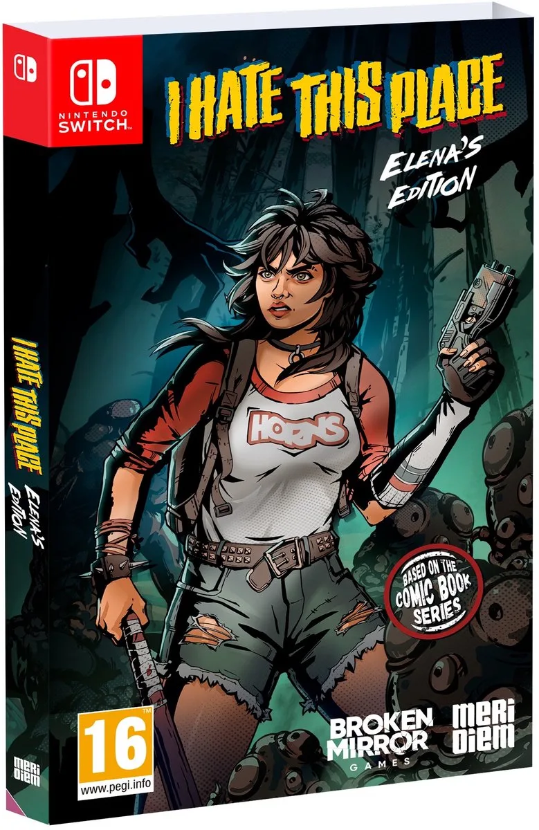 I Hate This Place - Elena's Edition Premium van Meridiem Games, Nintendo Switch – cover