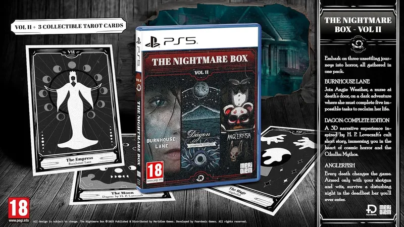 The Nightmare Box Vol. II van Meridiem Games, PS5 – cover