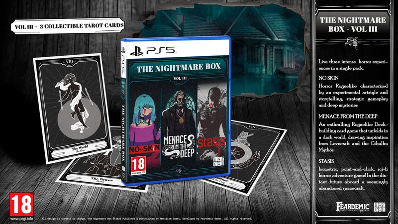 The Nightmare Box Vol. III de Meridiem Games, PS5 – jaquette