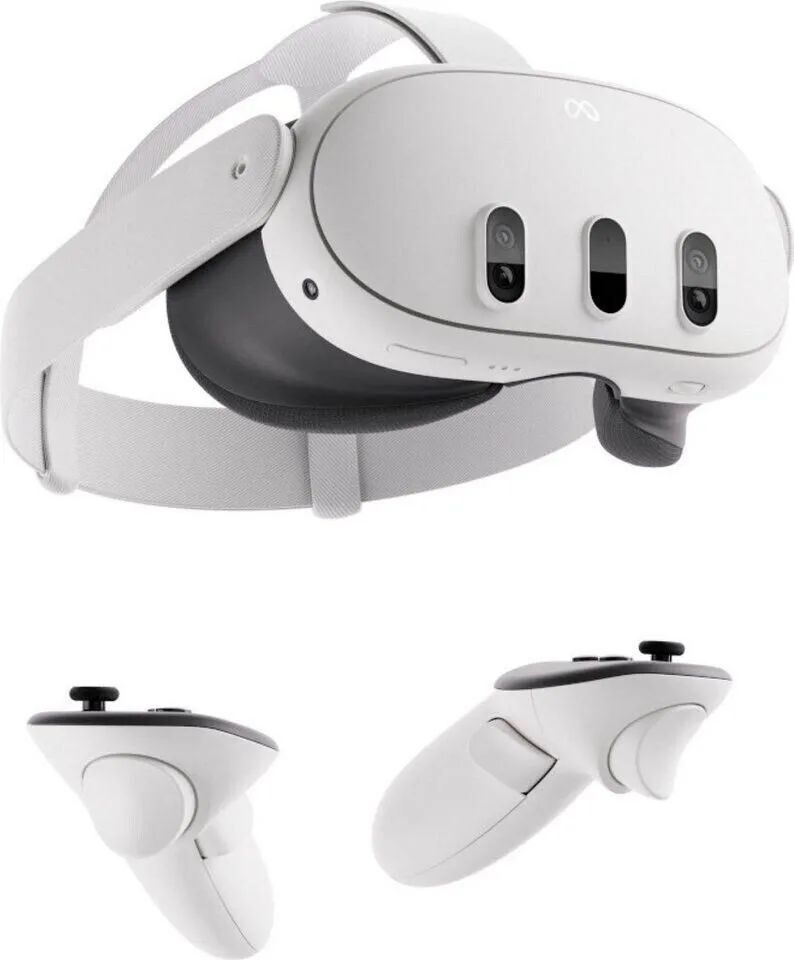 Quest 3 Virtual-Reality-Brille van Meta, Wit, 512 GB – cover