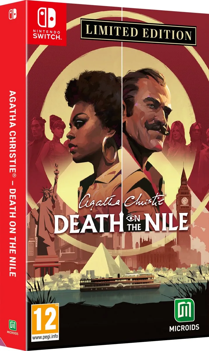 Agatha Christie: Death of the Nile Limited Edition van Microids, Nintendo Switch – cover