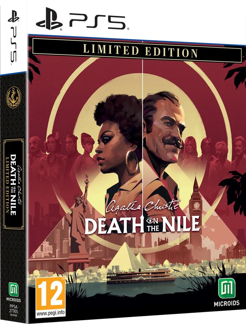 Agatha Christie: Death of the Nile Limited Edition de Microids, PS5 – jaquette