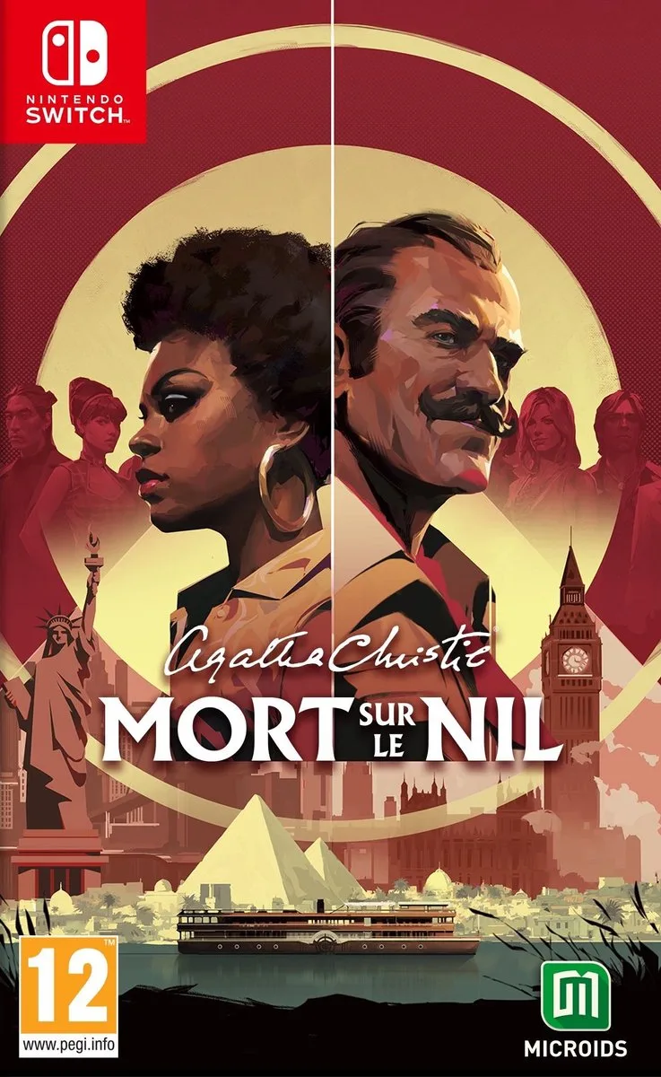 Agatha Christie Death on the Nile-Limited Edition de Microids, Nintendo Switch – jaquette