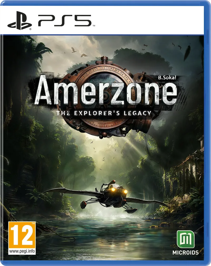 Amerzone Remake: The Explorer's Legacy by Microids, PS5 – cover
