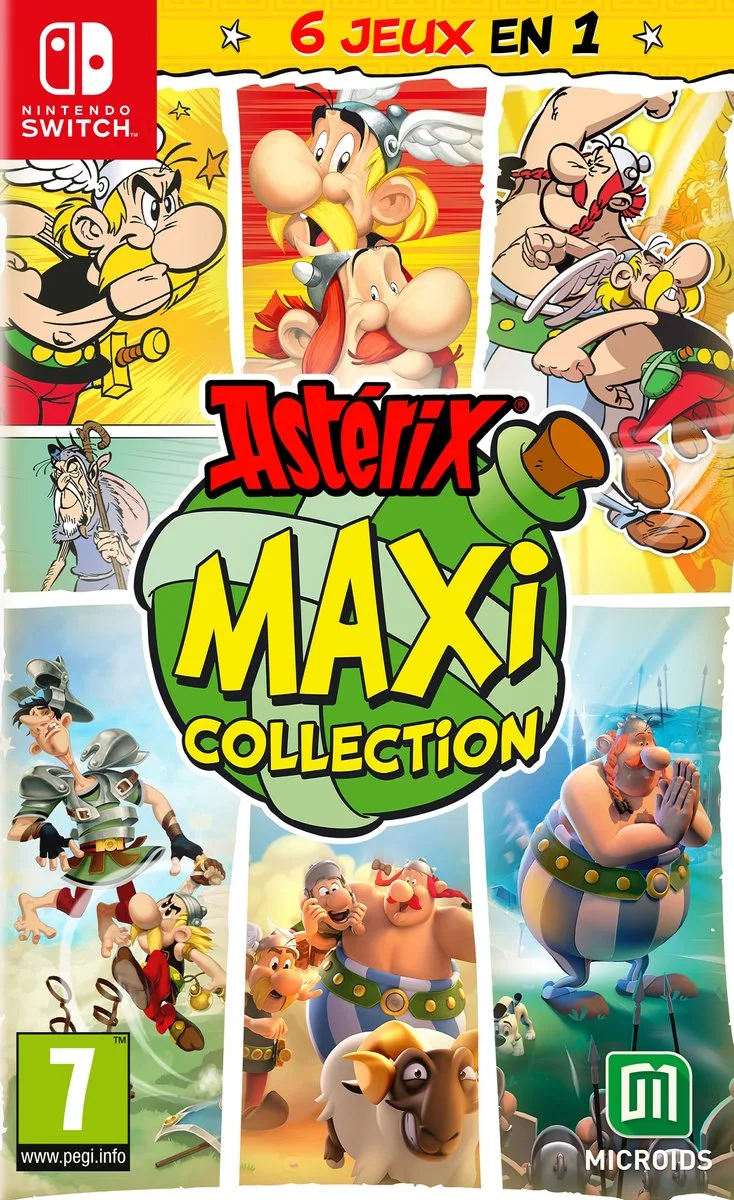 Asterix Maxi Collection van Microids, Nintendo Switch – cover