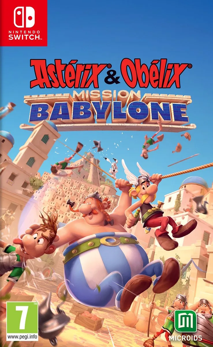 Asterix & Obelix: Mission Babylon by Microids, Nintendo Switch – cover