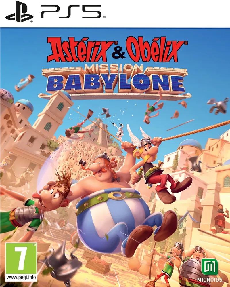 Asterix & Obelix: Mission Babylon de Microids, PS5 – jaquette