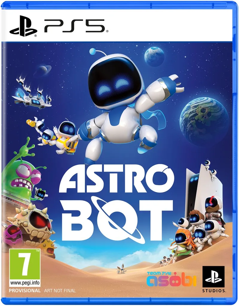 Astro Bot de Microids, PS5 – jaquette