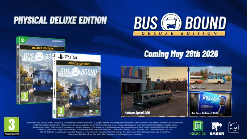 Bus Bound Deluxe Edition by Microids, Xbox Series X | S – cover