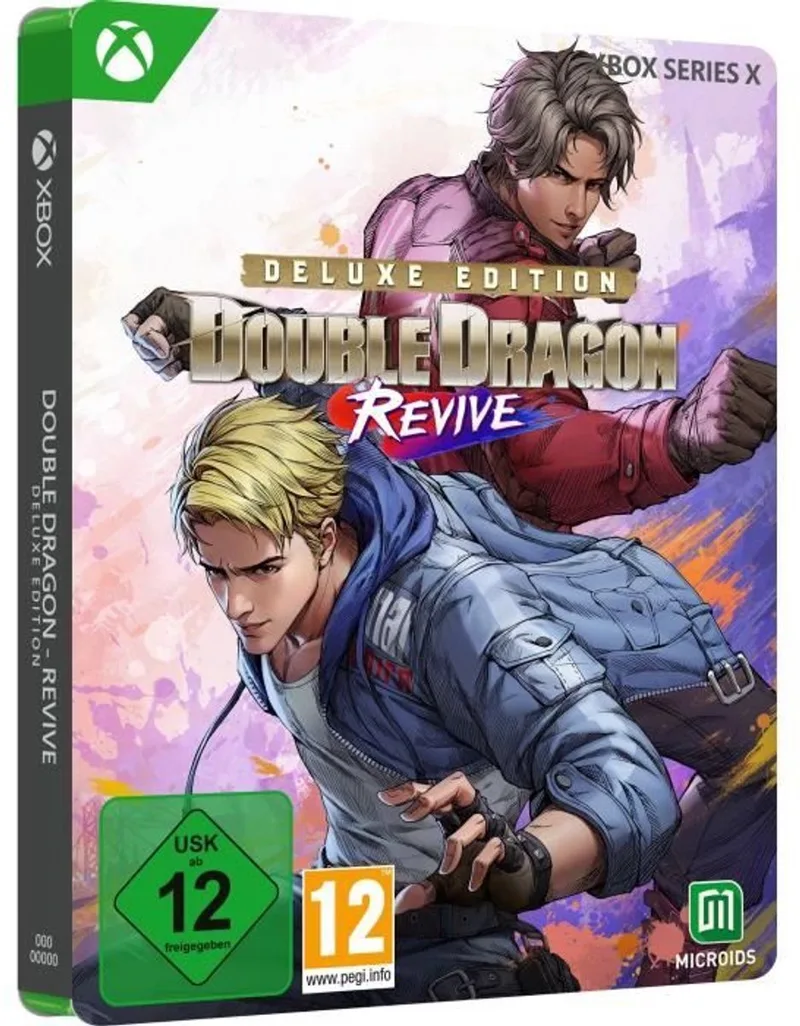Double Dragon: Revive - Deluxe Editie van Microids, Xbox Series X | S – cover