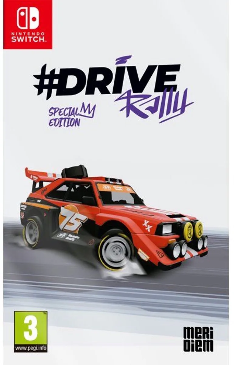 #Drive Rally - Speciale Editie - Nintendo Switch-spel van Microids, Nintendo Switch – cover