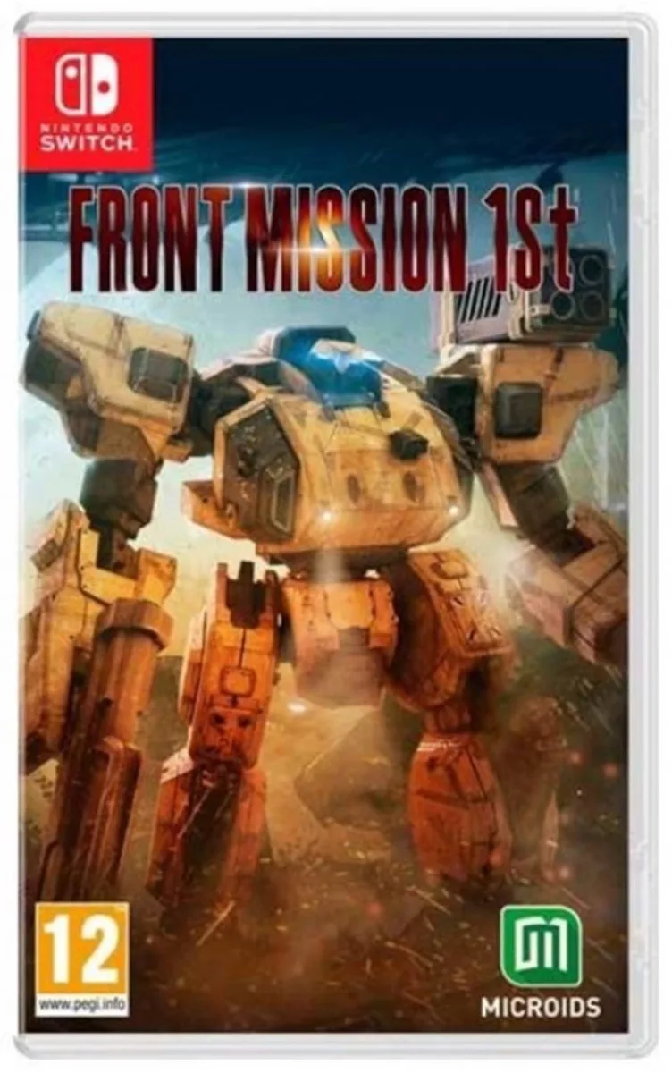 Front Mission 1st: Remake Beperkt van Microids, Nintendo Switch – cover