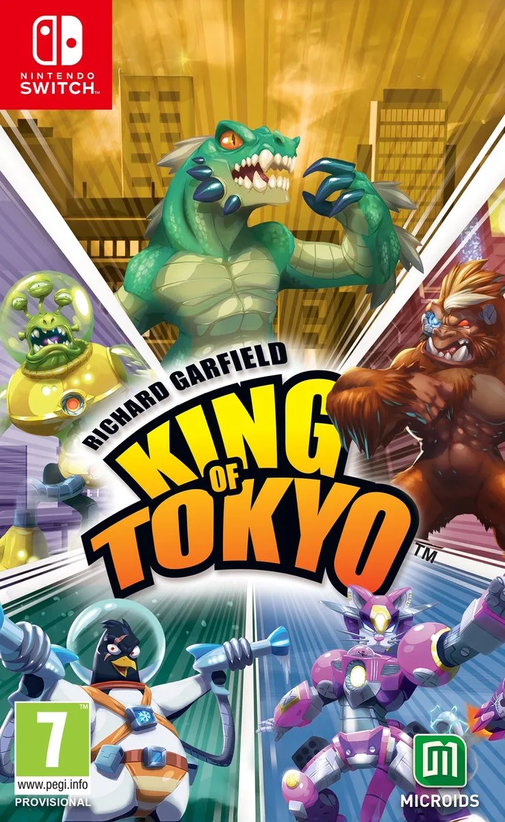 King of Tokyo van Microids, Nintendo Switch – cover