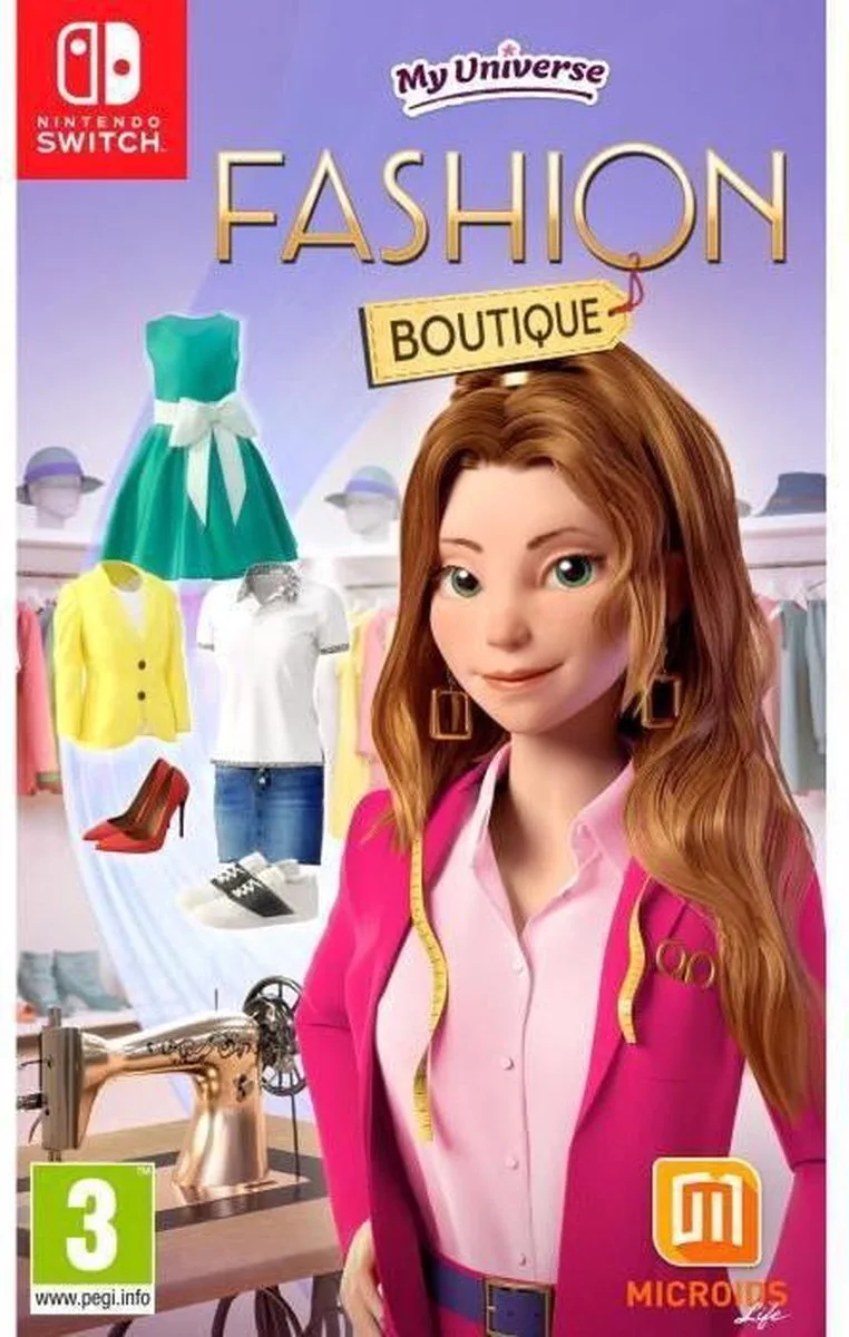 My Universe Fashion Boutique van Microids, Nintendo Switch – cover