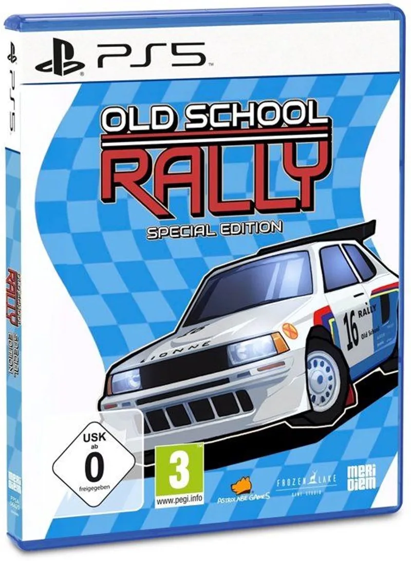 OLD SCHOOL RALLY - Speciale Editie van Microids, PS5 – cover