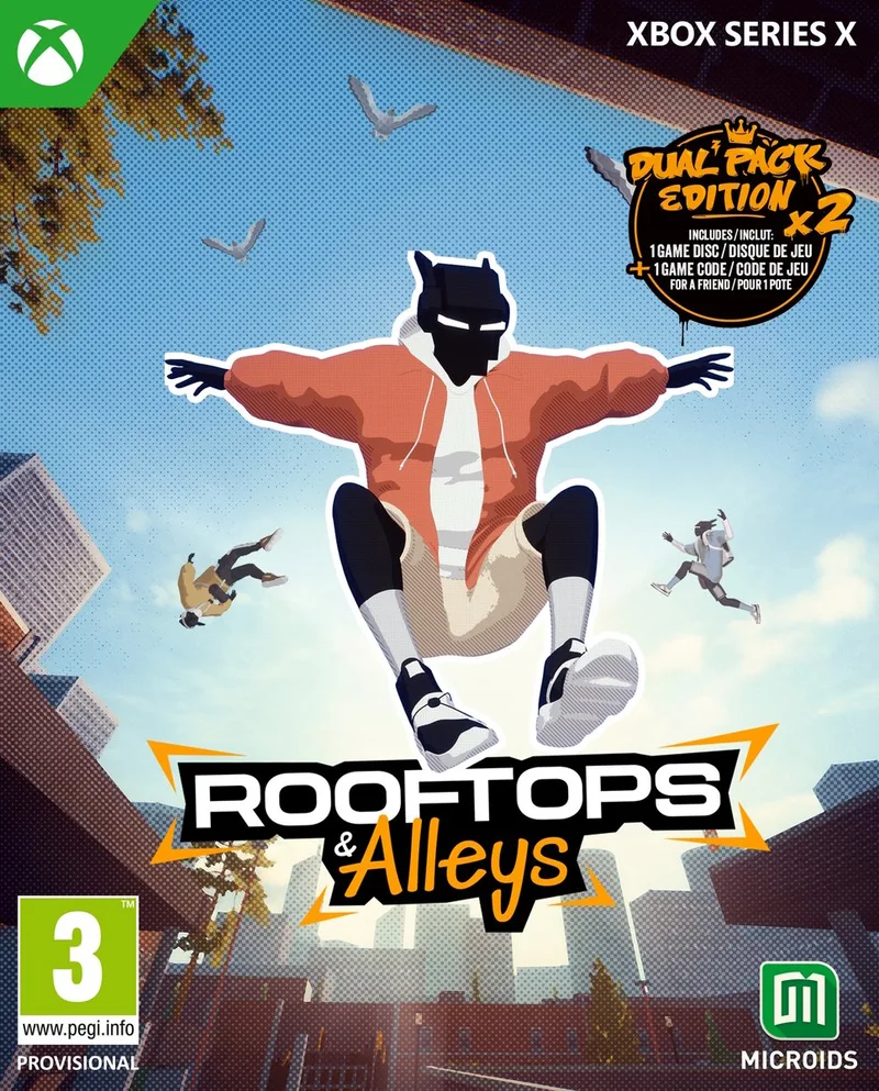 Rooftops & Alleys: The Parkour Game - Dual Pack Edition Speciaal by Microids, Xbox Series X | S – cover