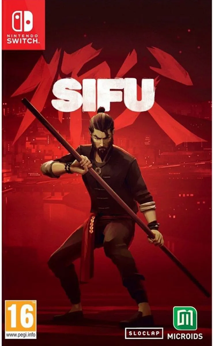 SIFU NSW Standaard Engels, Duits van Microids, Nintendo Switch – cover