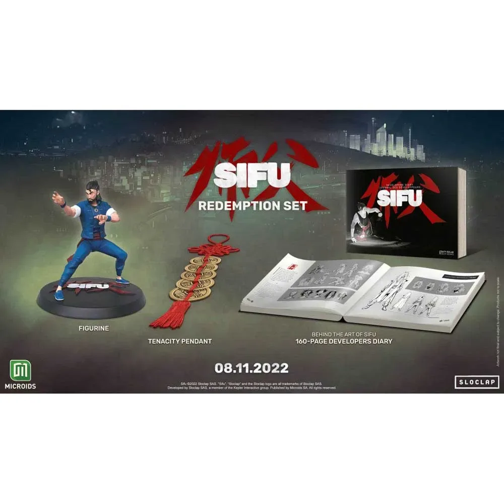 Sifu Redemption Set Figuur de Microids – jaquette