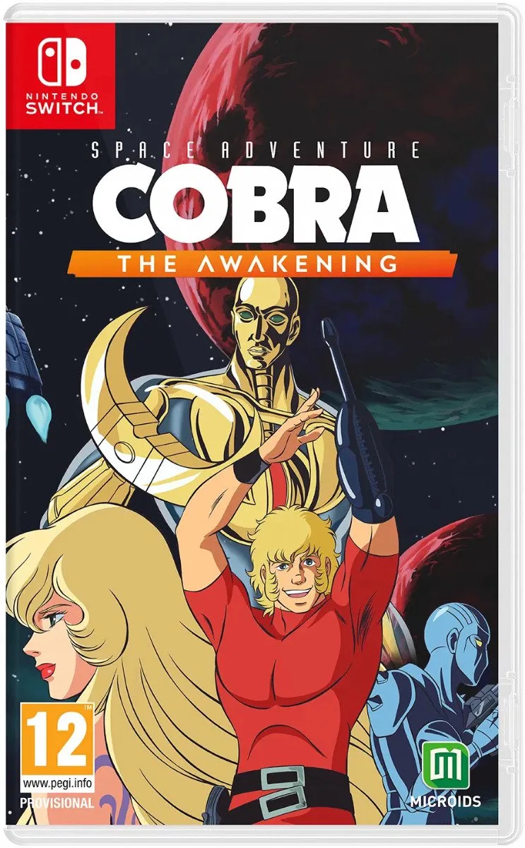 Space Adventure Cobra The Awakening by Microids, Nintendo Switch – cover