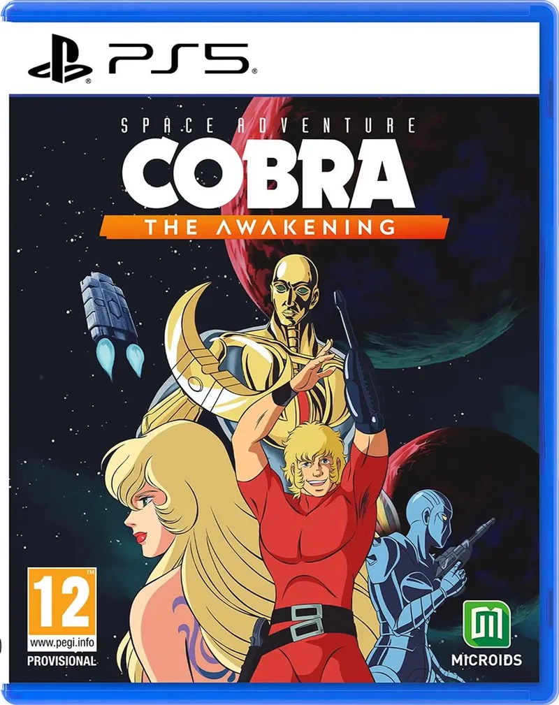 Space Adventure Cobra The Awakening by Microids, PS5 – cover