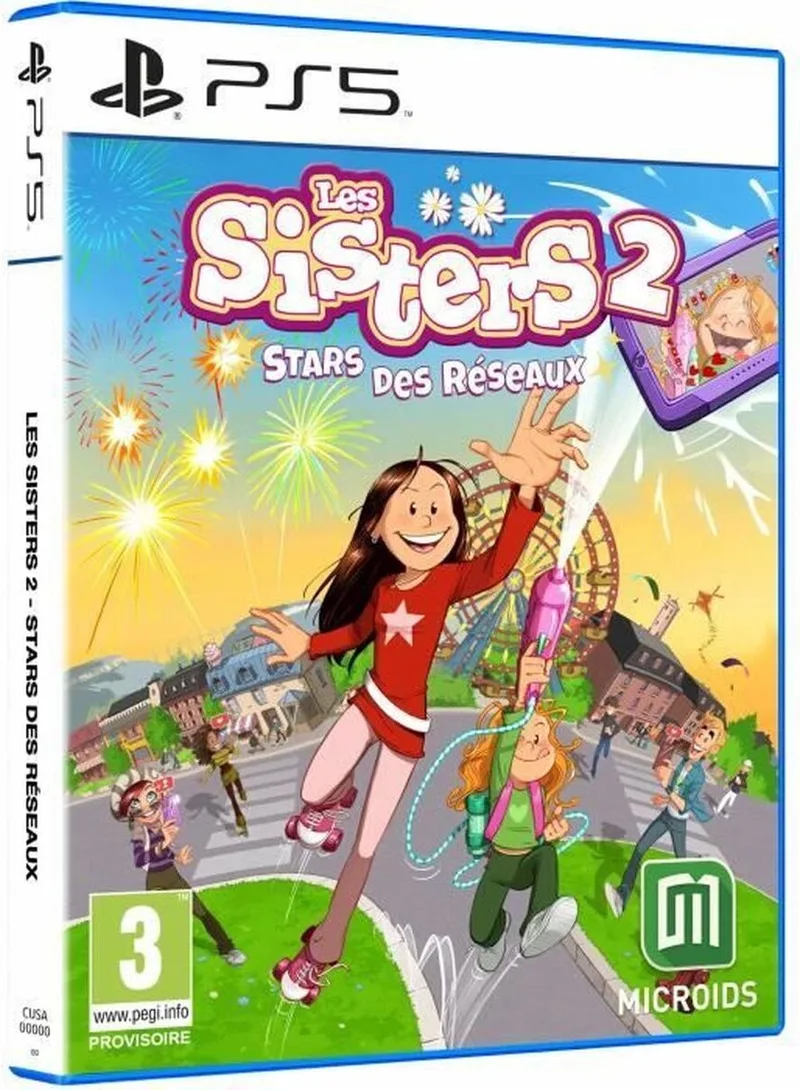 The Sisters 2: Road to Fame by Microids, PS5 – cover