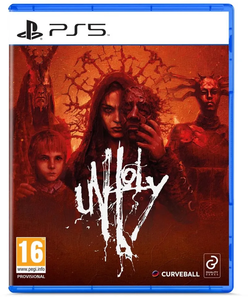 Unholy van Microids, PS5 – cover