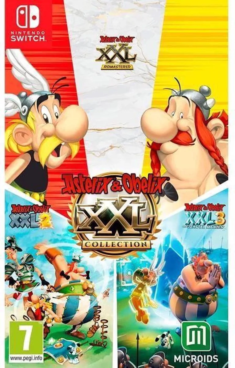 Video game for Switch Microids Asterix & Obelix XXL Collection de Microids, Nintendo Switch – jaquette