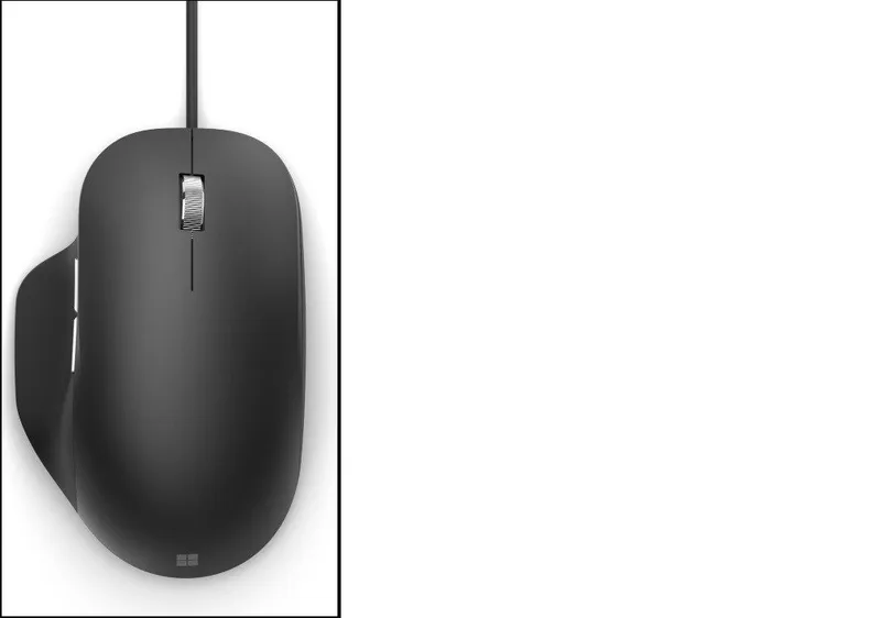 Ergonomic Maus Microsoft Kabelgebunden Ergonomische Maus Optisch ergonomische Maus by Microsoft, Black – cover