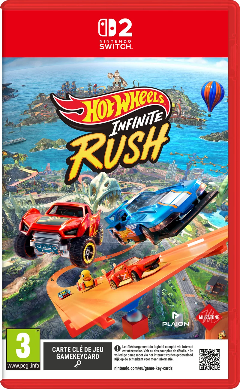 Hot Wheels Infinite Rush by Milestone S.r.l., Nintendo Switch 2 – cover