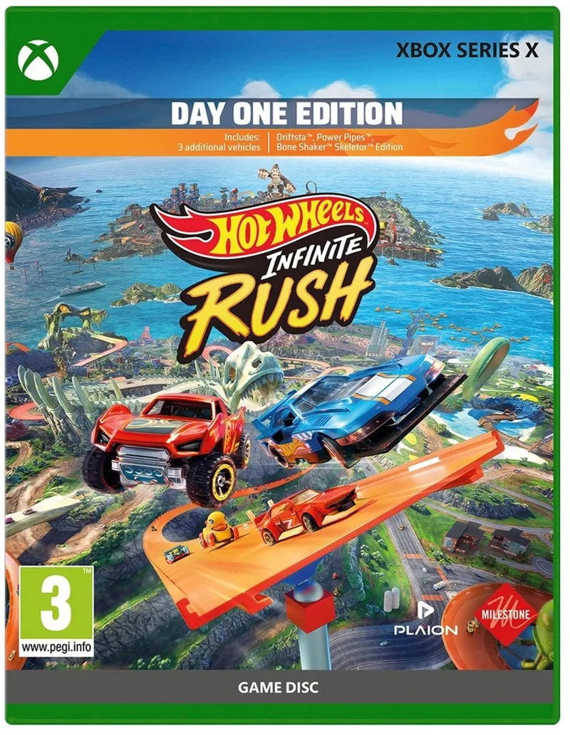 Hot Wheels Infinite Rush by Milestone S.r.l., Xbox Series X | S – cover