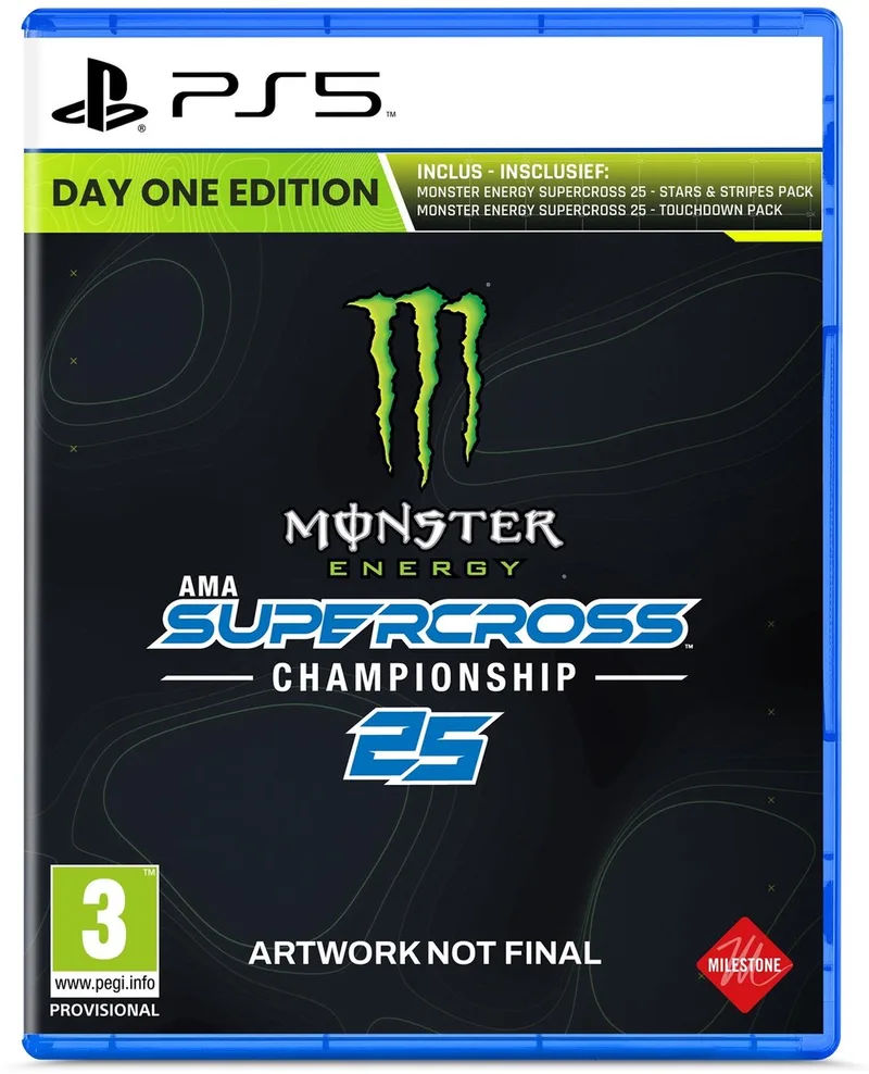 Monster Energy Supercross 25 Day One Edition de Milestone S.r.l., PS5 – jaquette