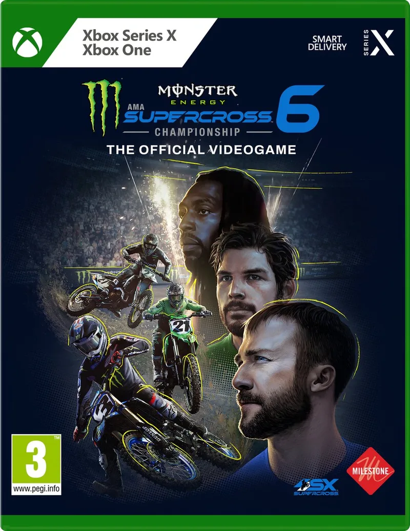Monster Energy Supercross 6 van Milestone S.r.l., Xbox Series X | S – cover