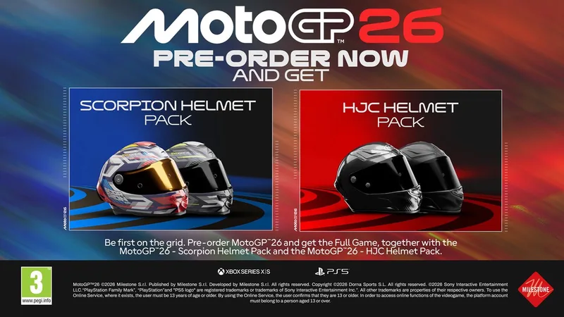MotoGP 26 Dag één van Milestone S.r.l., Xbox Series X | S – cover