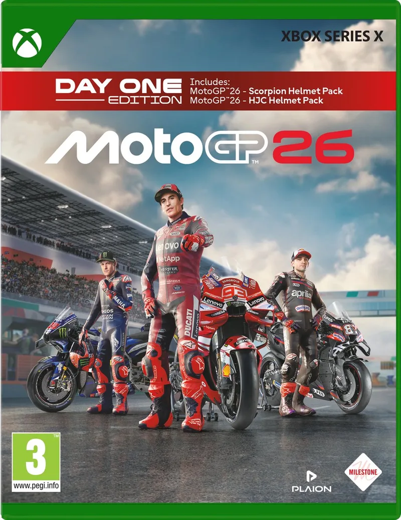 MotoGP 26 - Day One Edition van Milestone S.r.l., Xbox Series X | S – cover
